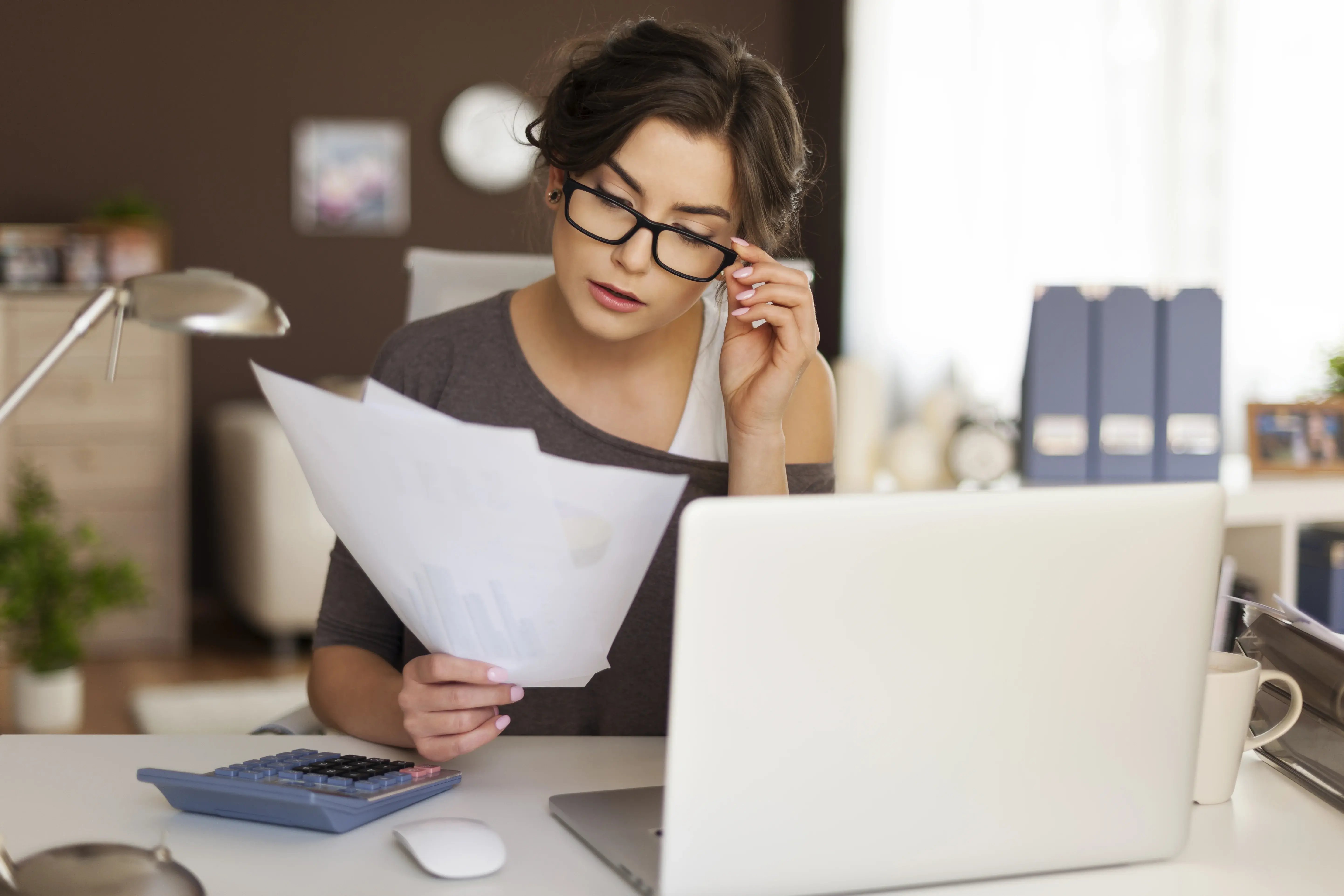 young-woman-hard-working-home